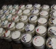 African Bloodstone (scented Rosewater Musk) Soy Candle