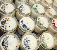 African Bloodstone (scented Rosewater Musk) Soy Candle