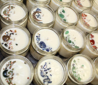 Amethyst (scented Apple Berry) Soy Candle