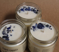 Lapis Lazuli (scented Mahogany & Teak) Soy Candle