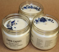 Lapis Lazuli (scented Mahogany & Teak) Soy Candle