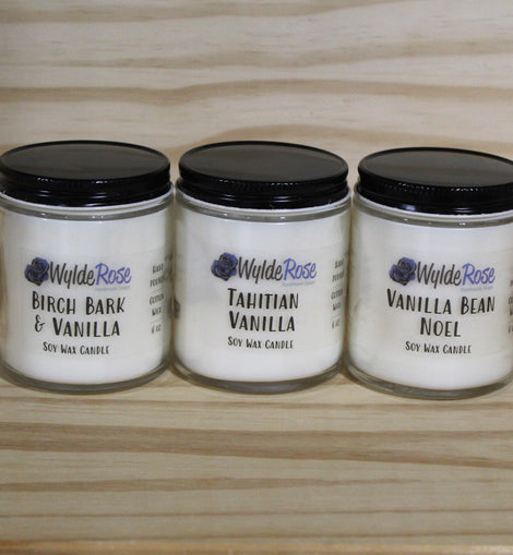 WINTER GREENERY Soy Candle Trio
