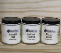 VANILLA Soy Candle Trio